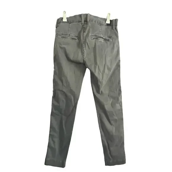 NSF Revovle The Wallace Charcoal Gray Mid-Rise Skinny-Ankle Crop Pants - Sz 26